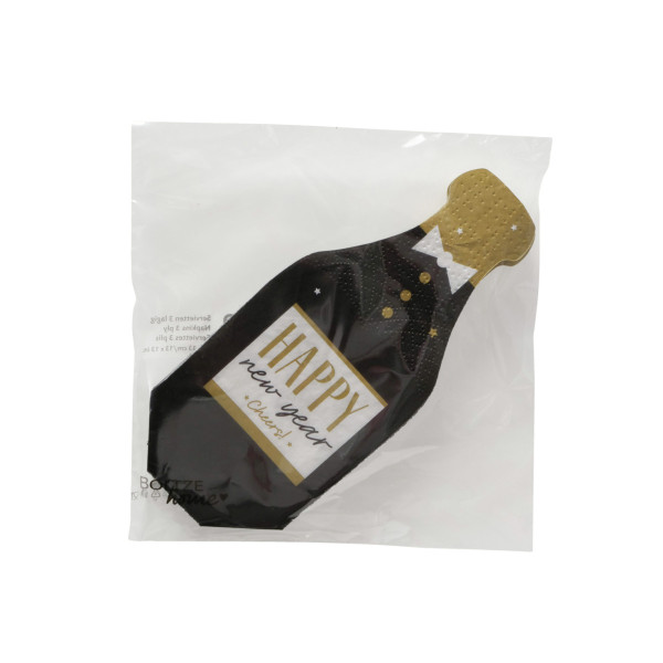 Servietten CHAMPAGNE in mehrfarbig aus Papier