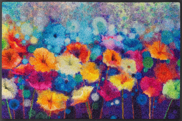 Fußmatte Flowerlover in mehrfarbig
