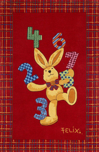 Teppich FELIX DER HASE aus Polyacryl