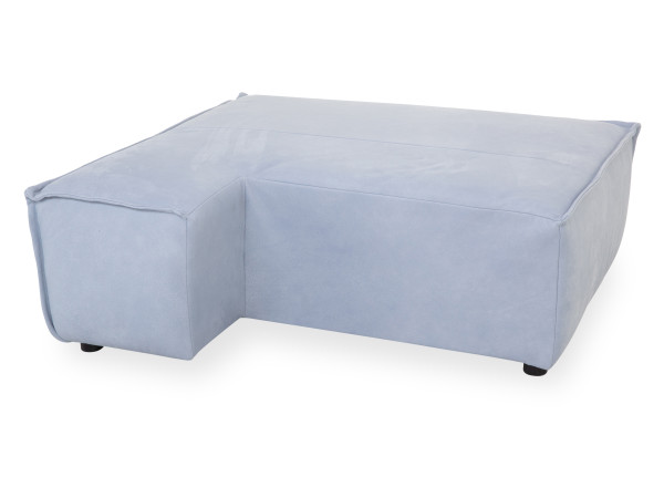 Sofaelement Elastoform URBINO in Lightblue aus Leder