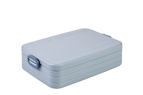 Lunchbox TAKE A BREAK in blau aus Kunststoff