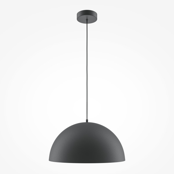 Pendelleuchte BASIC COLORS in schwarz aus Metall