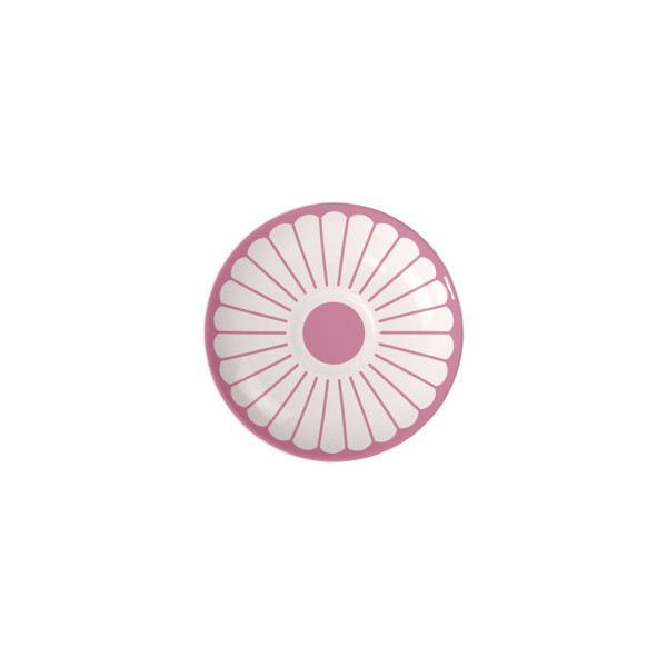 Untertasse FLEUR in pink aus Bone China