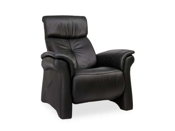 Relaxsessel MONDO VARIA in schwarz aus Leder