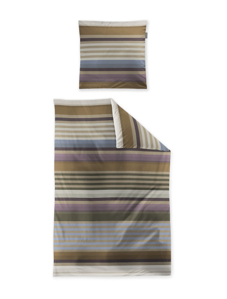 Bettwäsche WAVE Satin aus Baumwolle