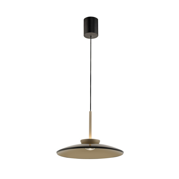 Pendelleuchte PURE E-MOON in bronzefarben