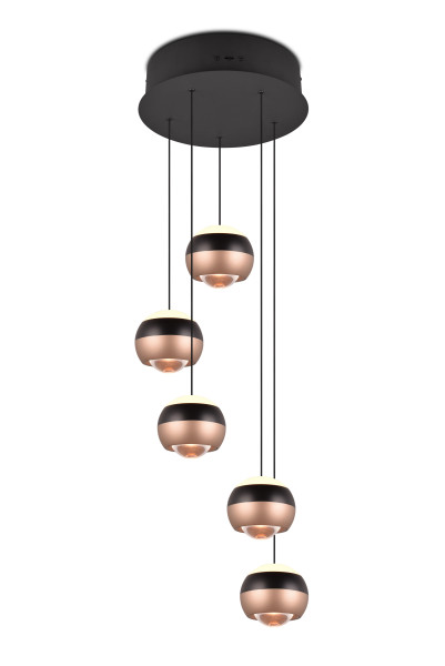 Pendelleuchte Select ORBIT in schwarz aus Metall