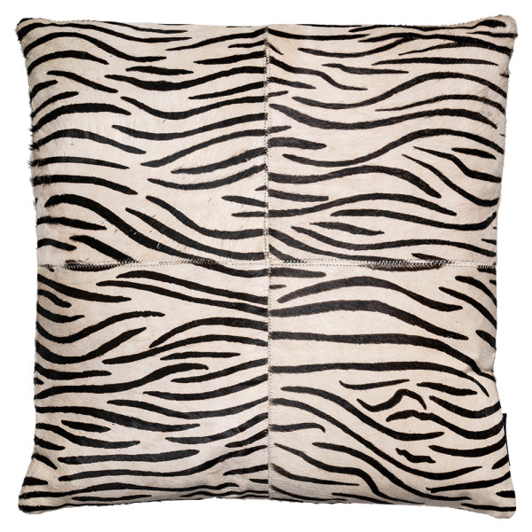 Kissen ZEBRA in natur aus Fell