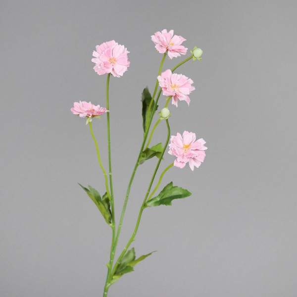 Kunstblume COSMEA in rosa aus Kunststoff