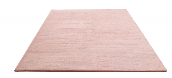 Teppich PLUSH rosa in rosa aus Polyester