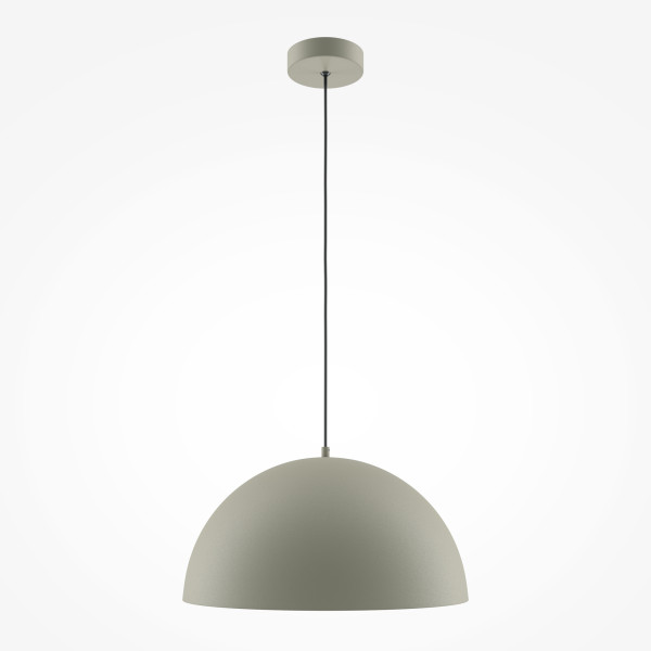 Pendelleuchte BASIC COLORS in grau aus Metall