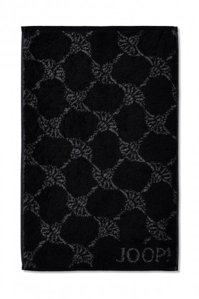 Gästetuch JOOP! CLASSIC in schwarz aus Baumwolle