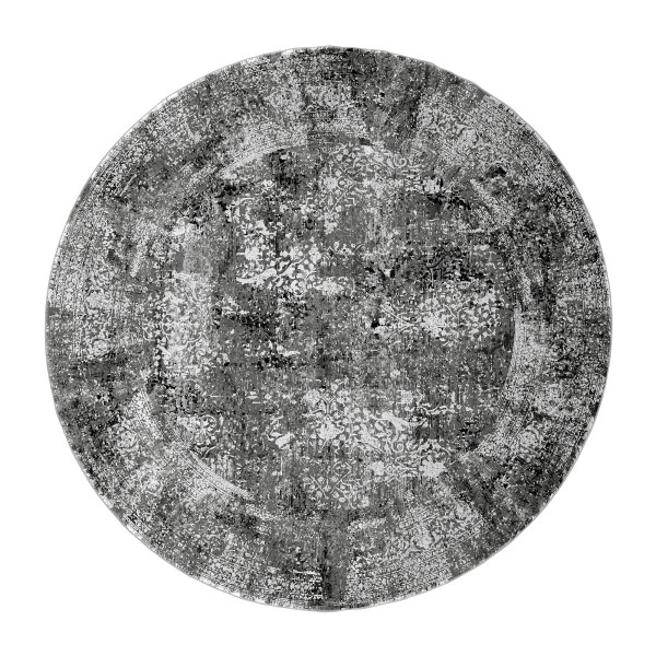Teppich LOTUS in grau aus Mischgewebe