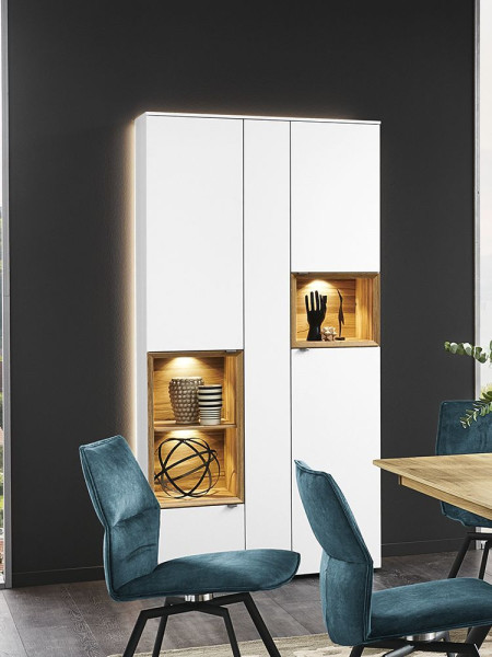 Vitrine VENJAKOB ANDIAMO HOME in weiß aus Lack