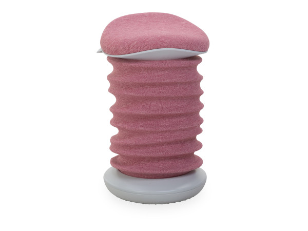 Hocker SITNESS 4D AGR in rosa aus Stoff