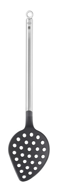 Schaumlöffel RÖSLE BASIC LINE in silberfarben aus Edelstahl
