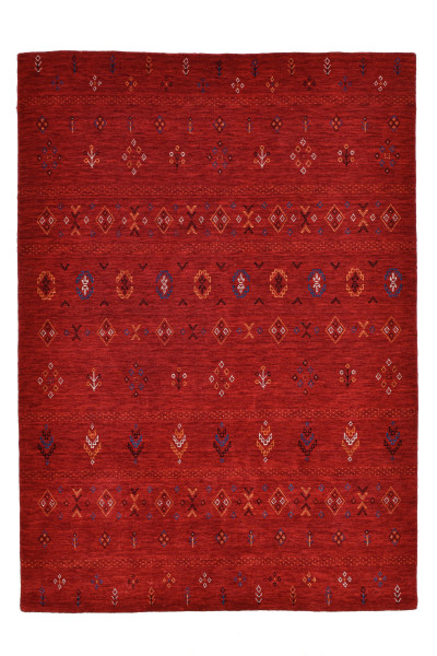 Teppich LORI PRIME ZO-5030-21 in rot aus Schurwolle