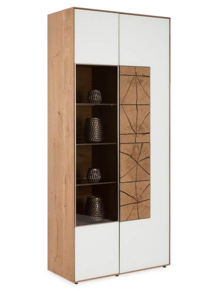 Vitrine hartmann Heaven in Eiche aus Massivholz