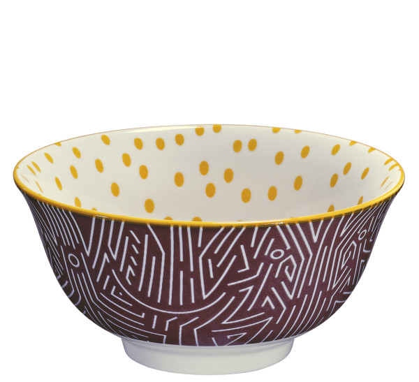 Bowl cilio AMICI in bunt