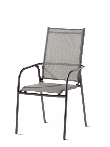 Gartenstuhl sieger EXCLUSIV Sirio in grau