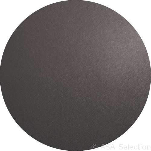 Tischset rund COUNTRY basalt in grau aus PVC