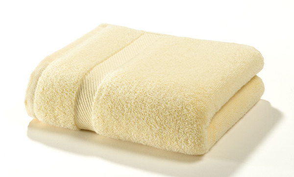 Handtuch MICRO in gelb aus Baumwolle