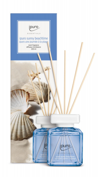 Raumduft ipuro SUNNY BEACHTIME in transparent aus Glas