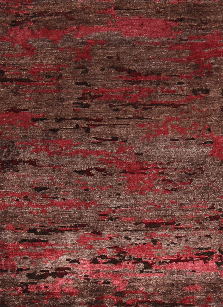 Teppich TOPAS MCL multi/rot in rot aus Wolle