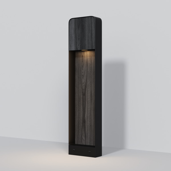 Außenleuchte PORTE in schwarz aus Aluminium