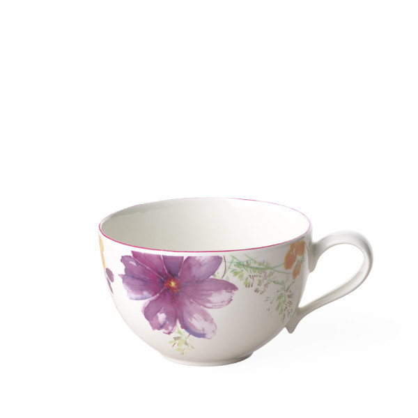 Cafe-au-Lait-Obertasse MARIEFL in mehrfarbig aus Porzellan