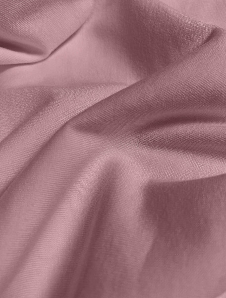 Spannbettlaken JUPITER Jersey in rose aus Baumwolle