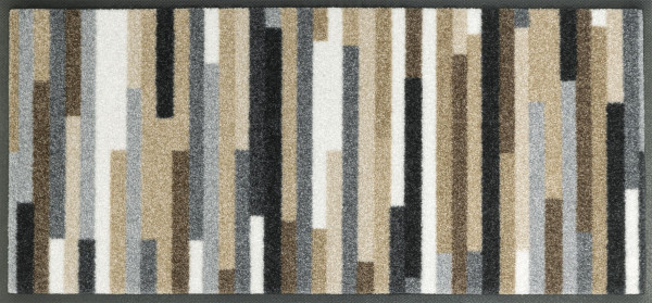 Fußmatte MIKADO STRIPES NATURE in mehrfarbig aus Polyamid