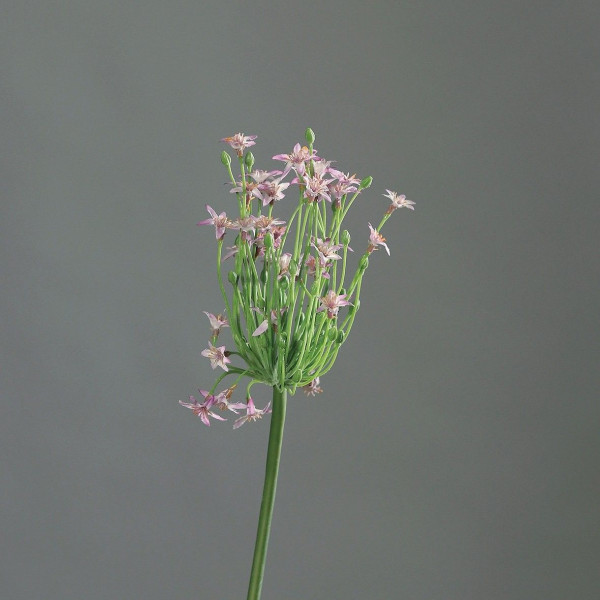 Kunstblume Allium in lavendel aus Kunststoff
