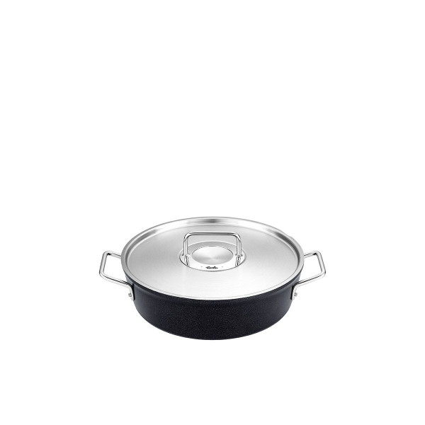 Bratentopf Fissler ADAMANT in anthrazit aus Aluminium