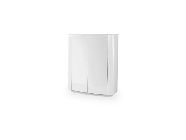 Highboard DSIGN DANTARO in weiß aus Lack Hochglanz