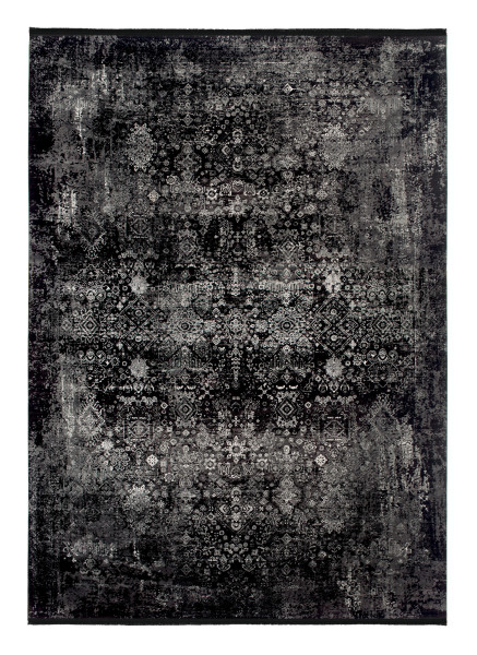 Teppich LOTUS in grau aus Mischgewebe