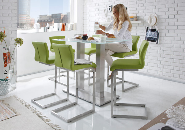 Barhocker MONDO AMATI PLUS in hellgrau