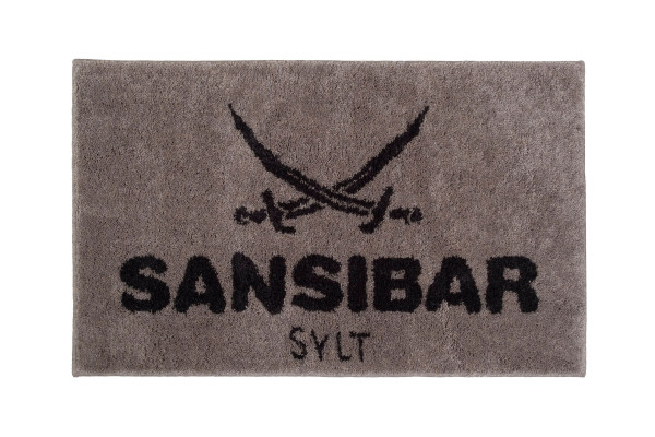 Badematte SANSIBAR in taupe aus Polyacryl