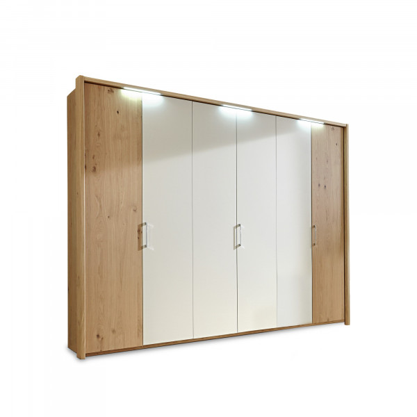 Kleiderschrank MONDO AMADO in braun aus Furniert