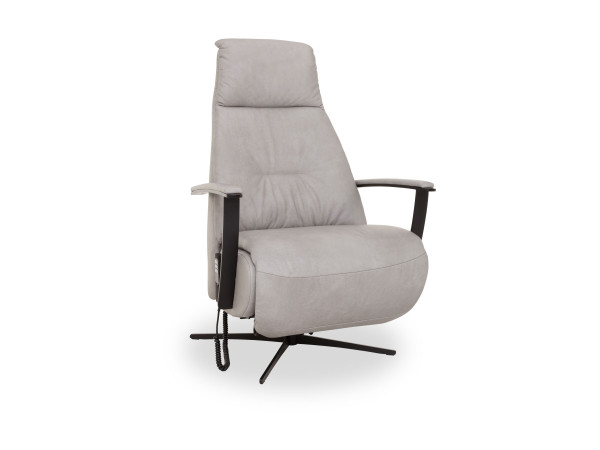 Relaxsessel MONDO MINAKO in stone aus Leder