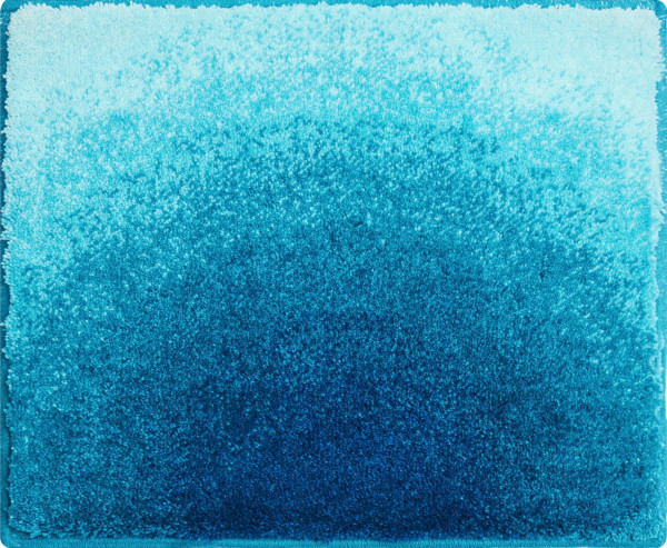 WC-Vorlage SUNSHINE in türkis aus Polyacryl