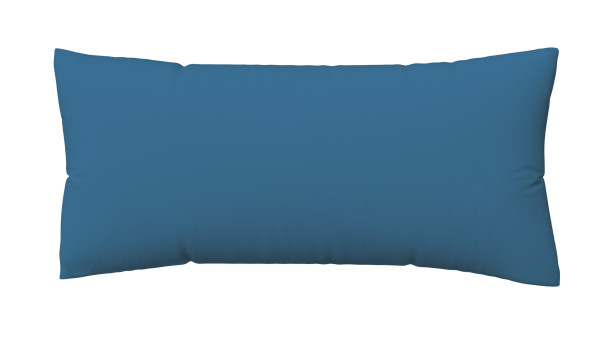 Kissenbezug Knitted Jersey in blau aus Mischgewebe
