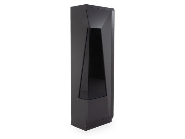 Vitrine Rolf Weber ALSFELD in grau aus Lack