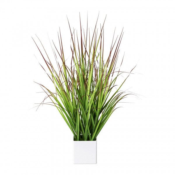 Kunstpflanze BLUTGRAS in grün aus Kunststoff