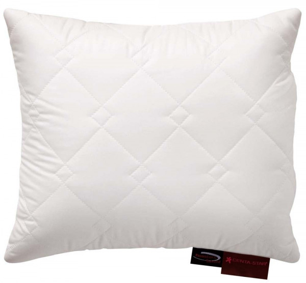 Kuschelkissen CENTA-STAR ROYAL in weiß aus Baumwolle