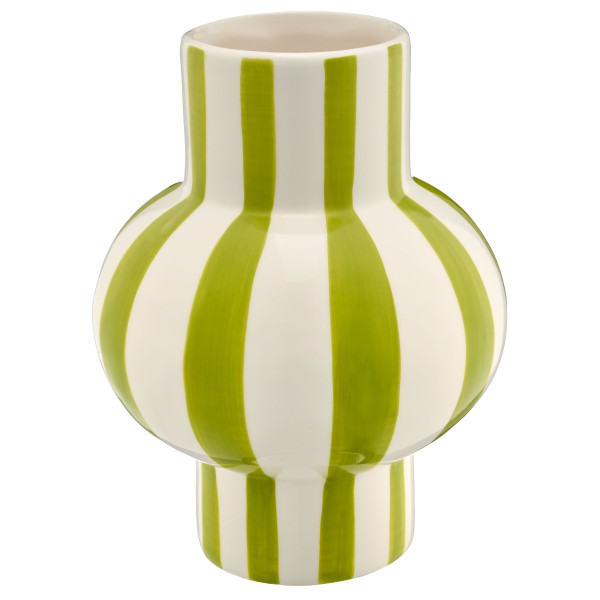 Vase MIAMI in grün aus Keramik