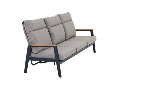 Gartensofa 3-er MONDO LATEA in mehrfarbig
