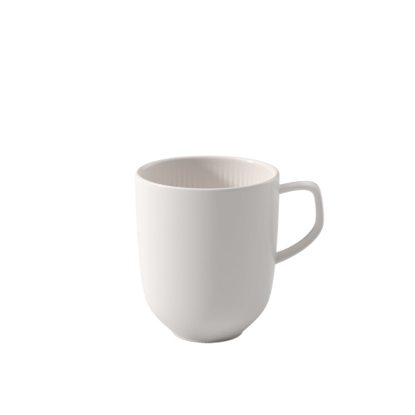 Kaffeebecher AFINA in weiß aus Bone China