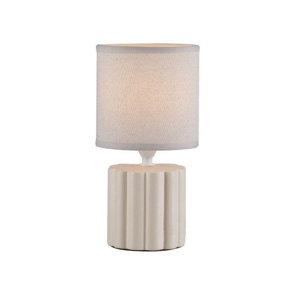 Tischleuchte LINX in beige