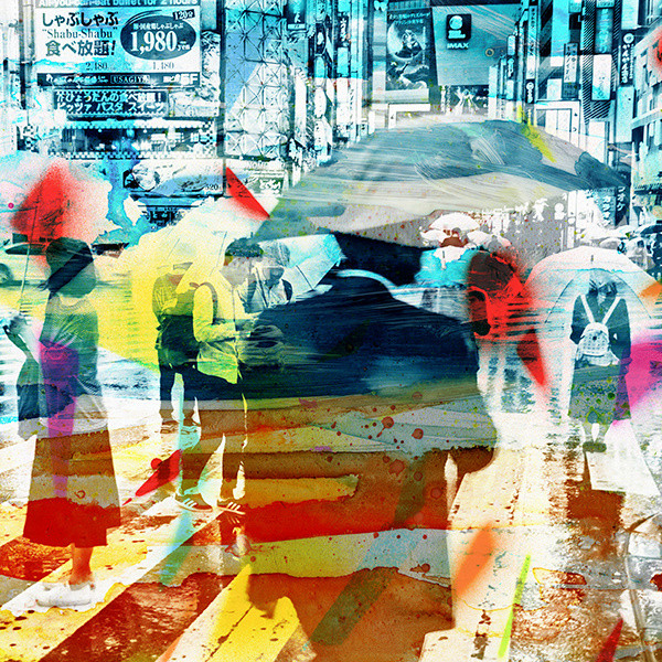 Acrylglasbild auf Aludibond in mehrfarbig aus Kunststoff